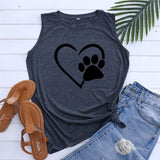 Super Cool Vintage-Style Tank Top Tank Top Dark Grey / S KiniCatShop