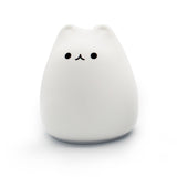 Colorful Kitty Cat Night Light Night Light Smiley Cat KiniCatShop