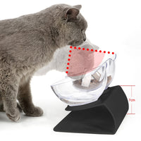 Cat Feeding Bowls on Raised Stand Food Bowls KiniCatShop
