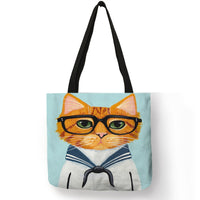 Charming Cat Tote Bag Tote Bag Sailor Cat KiniCatShop