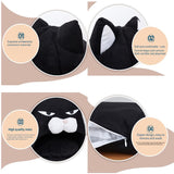 The Plush Cat Cove Cat Bed KiniCatShop