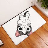 Soft Kitty Cat Floor Mat Floor Mats Playful Cat / 23.5"x15.75" KiniCatShop