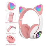 Wireless Cat Ears Head Phones Headphones KiniCatShop