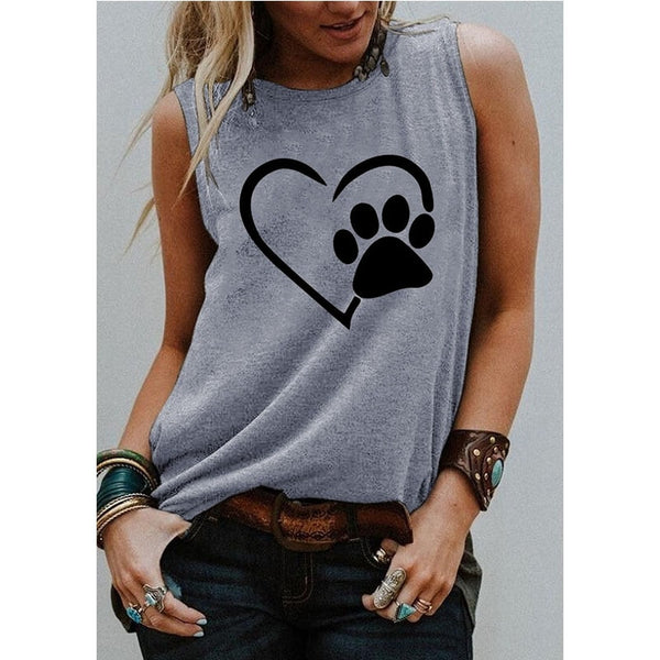 Super Cool Vintage-Style Tank Top Tank Top KiniCatShop