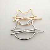 Kitty Cat Hair Clip Hair Accessories KiniCatShop