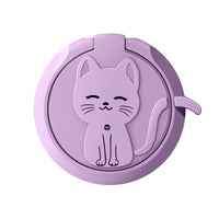 Cell Phone Kitty Cat Ring Grip Cell Phone Lilac KiniCatShop