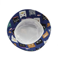 Cat Cartoon Bucket Hat Hats KiniCatShop