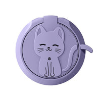 Cell Phone Kitty Cat Ring Grip Cell Phone Purple KiniCatShop