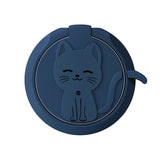 Cell Phone Kitty Cat Ring Grip Cell Phone Dark Blue KiniCatShop