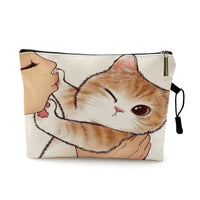 Give Me a Kiss Cat-Face Accessory Bag Accessory Bag KiniCatShop